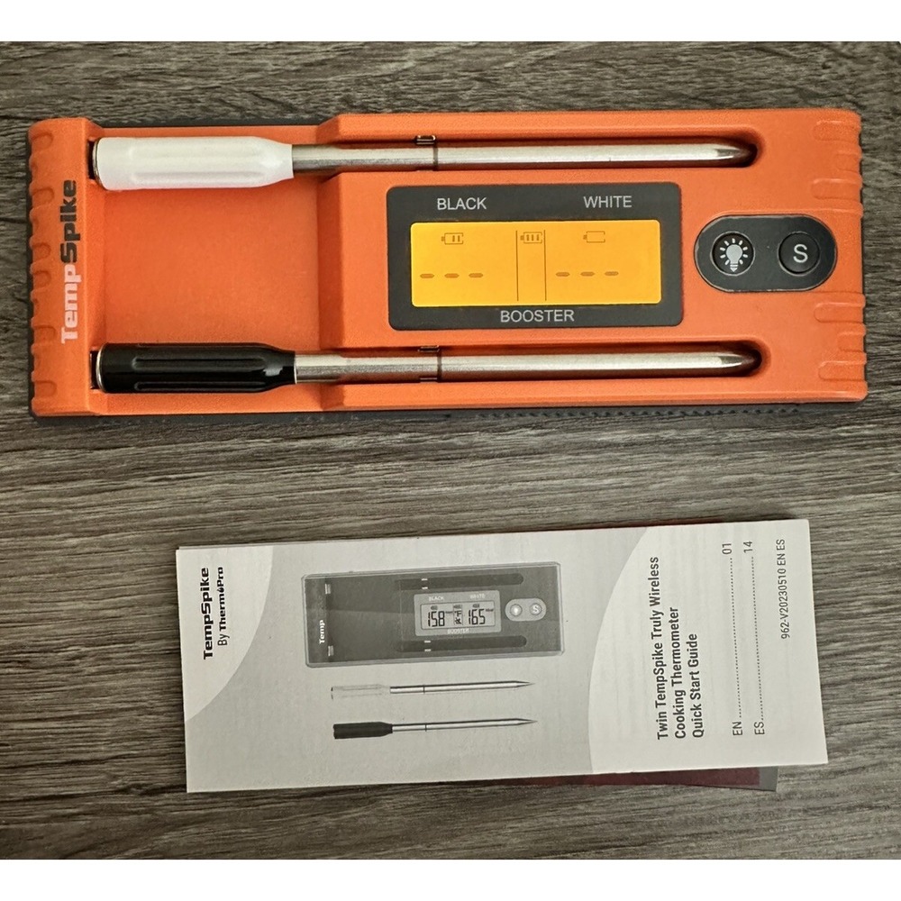 ThermoPro Twin TempSpike Wireless Meat‎ Thermometer with 2 Meat Probes